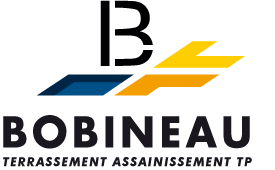 Logo de Bobineau TP, travaux publics à Fontenay Le Comte